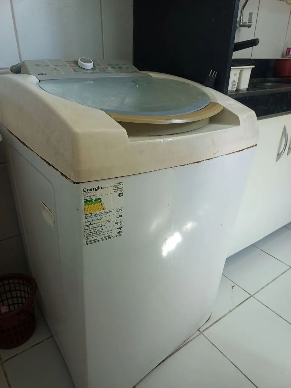 Máquina de lavar roupa - Marca: Brastemp ( com defeito)  - Foto 2