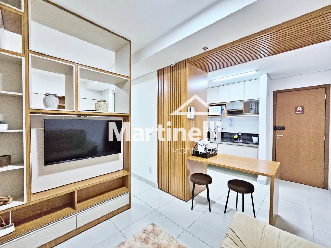 Flat mobiliado à venda no Edifício Monte Carlo, próximo a Av. Francisco Junqueira - Ribeir - Foto 2