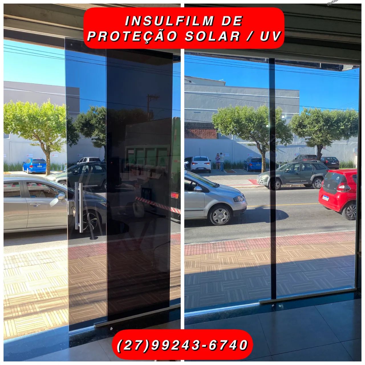 Solar Protection Film and Sticker Installation