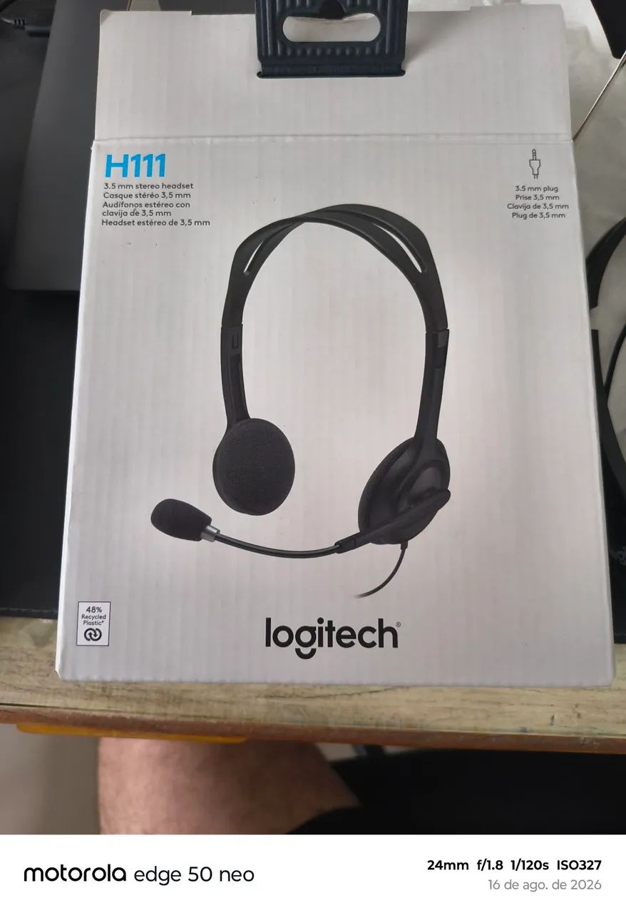 Fone Logitech 