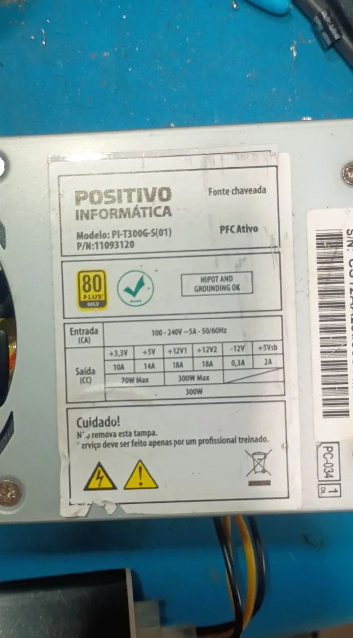 Fonte positivo pfc ativo