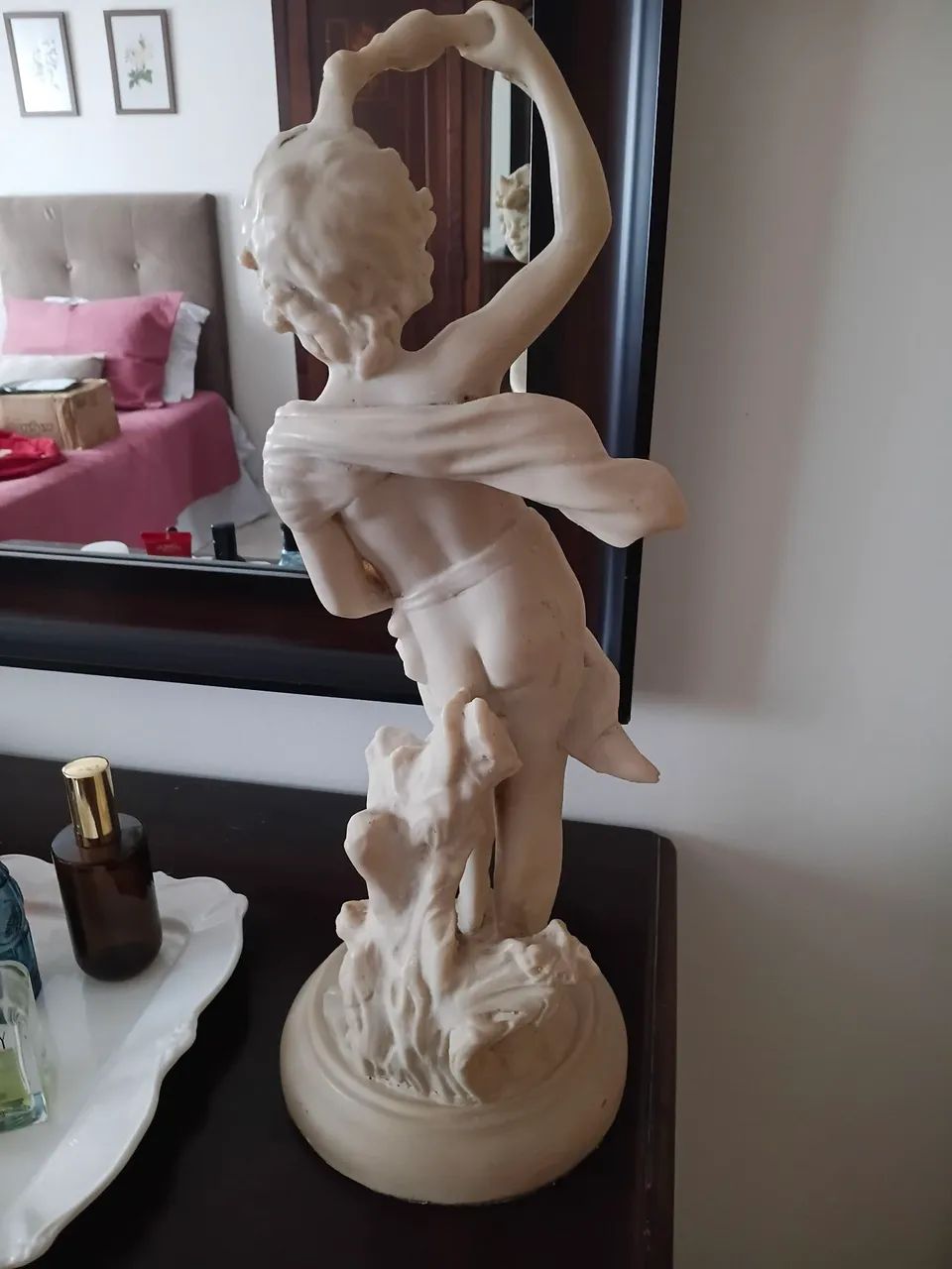 Escultura antiga Anjo - Foto 5