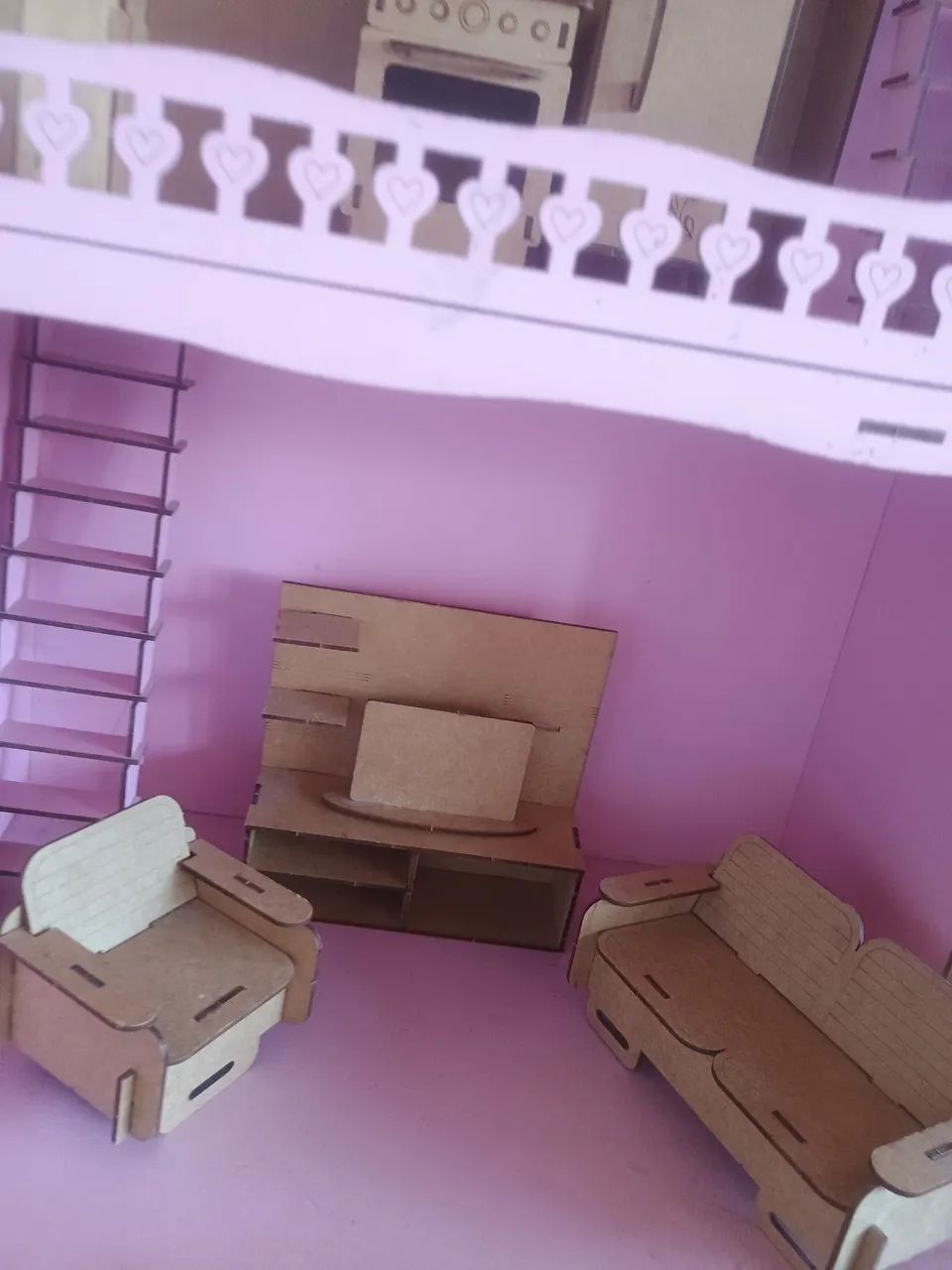 Casinha da Barbie com móveis  - Foto 4