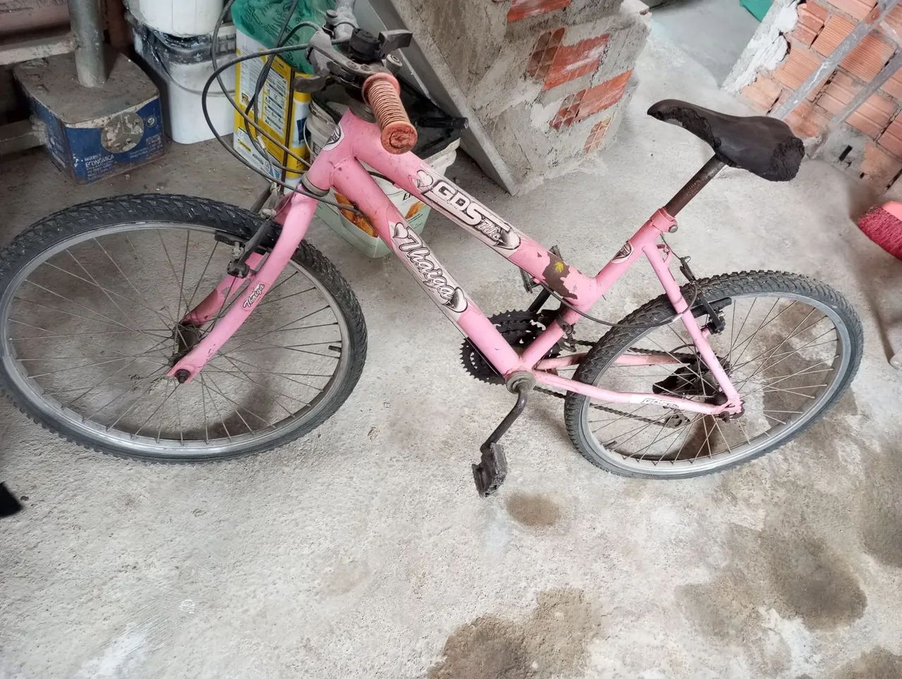Vende bicicleta Rosa aro 24