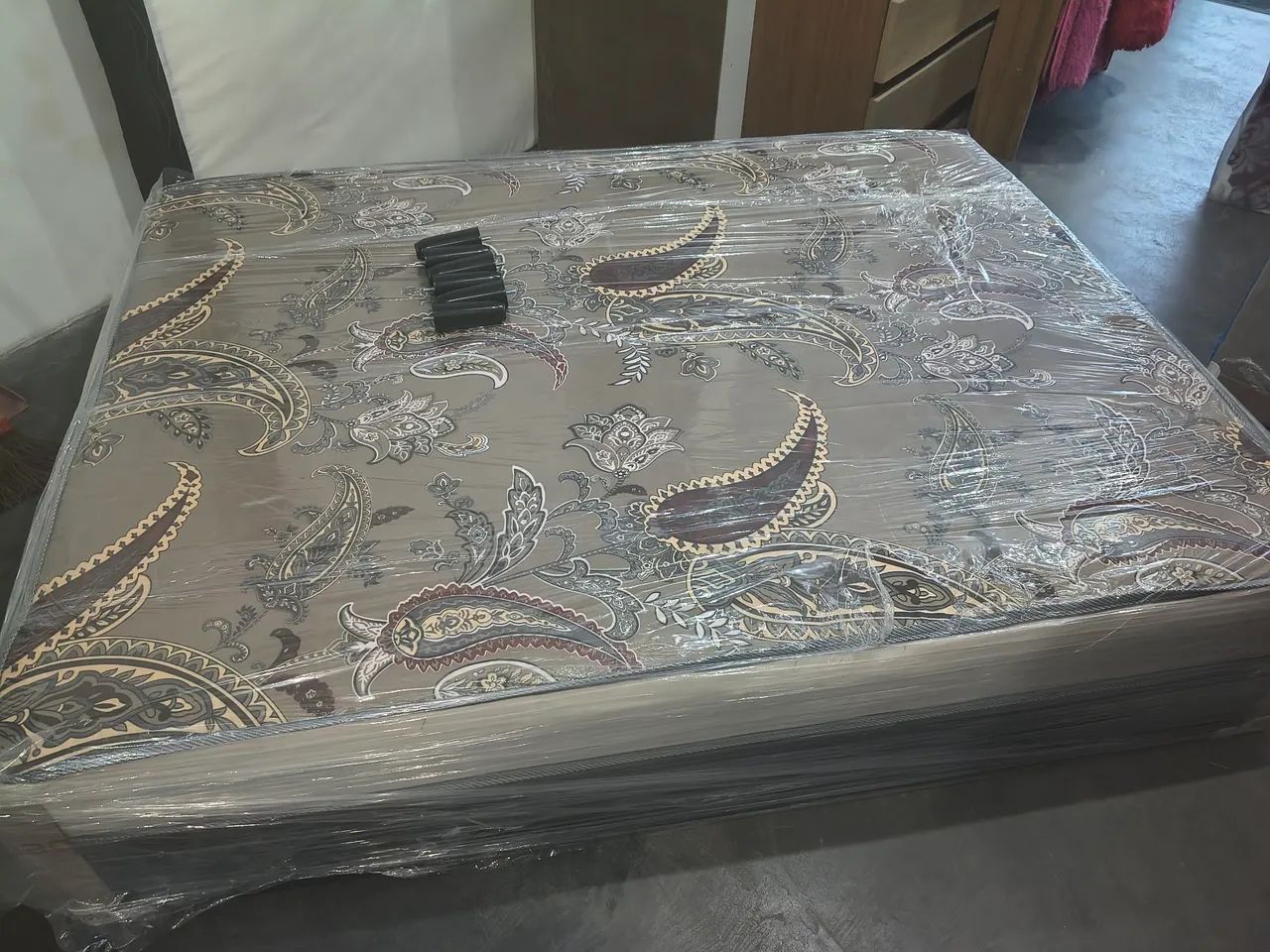 Cama box casal espuma D20 semi ortopedica nova - Entrega grátis  - Foto 5