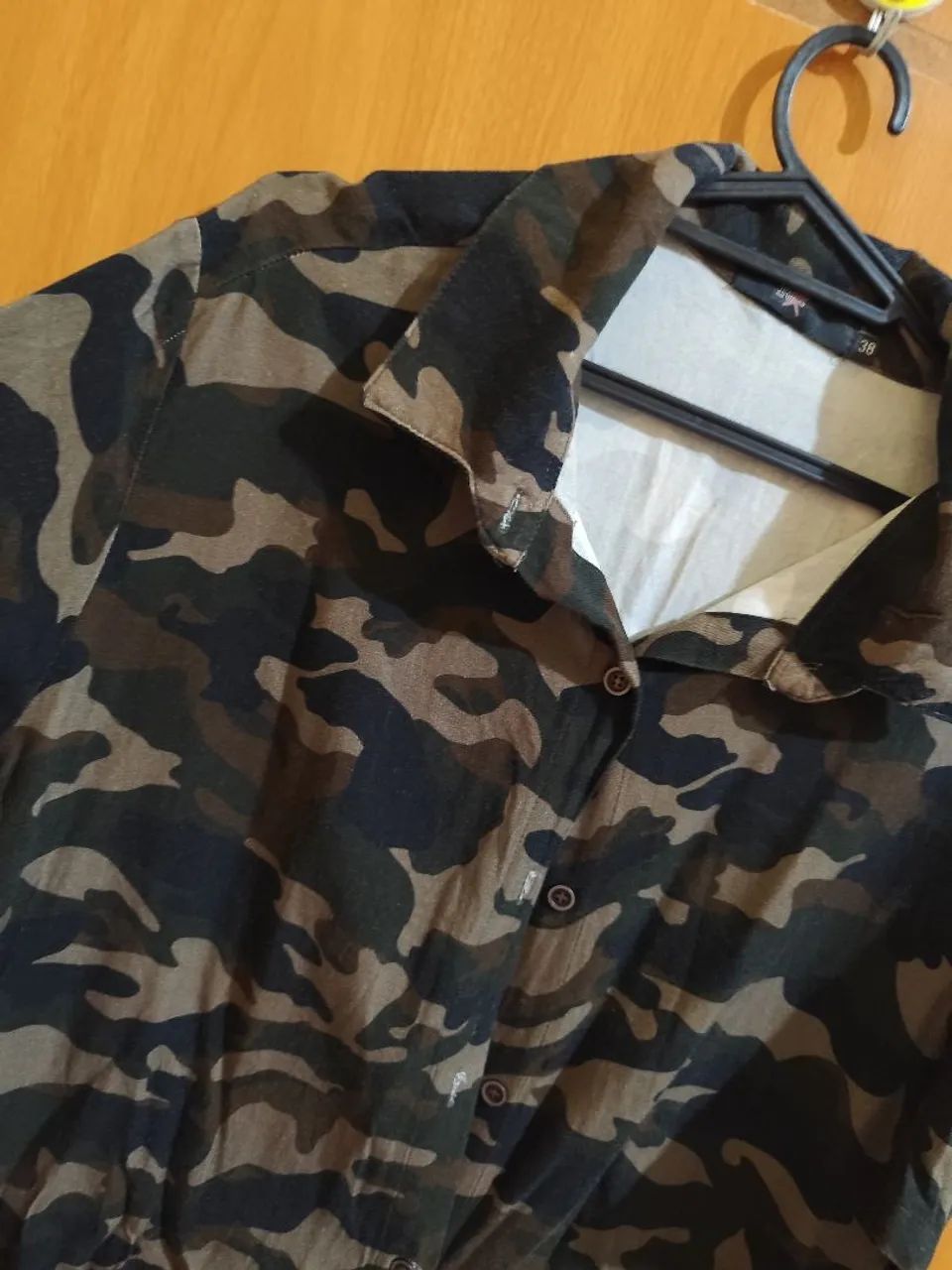 Camisa Botão Camuflada  - Foto 2