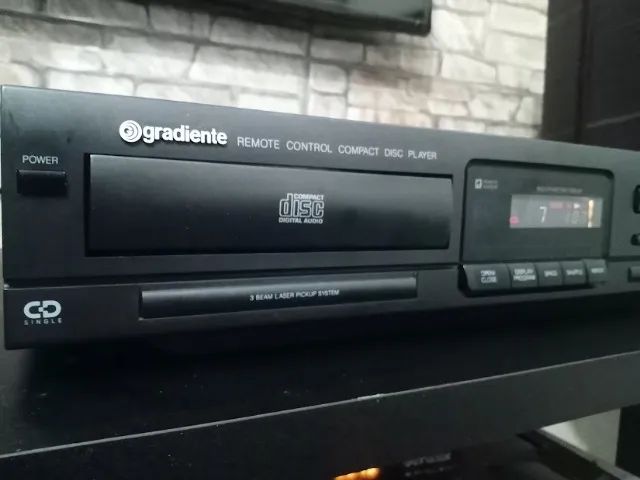 cd player gradiente cdp 2000 (defeito) - Foto 2