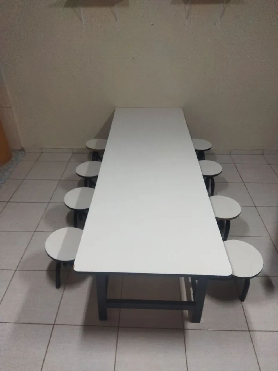 Mesa refeitório 8 lugares infantil 