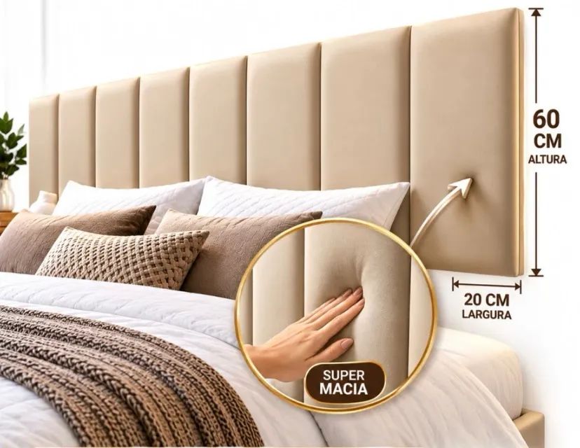CABECEIRA DE CAMA VENDO ?valor 500$$ - Foto 2