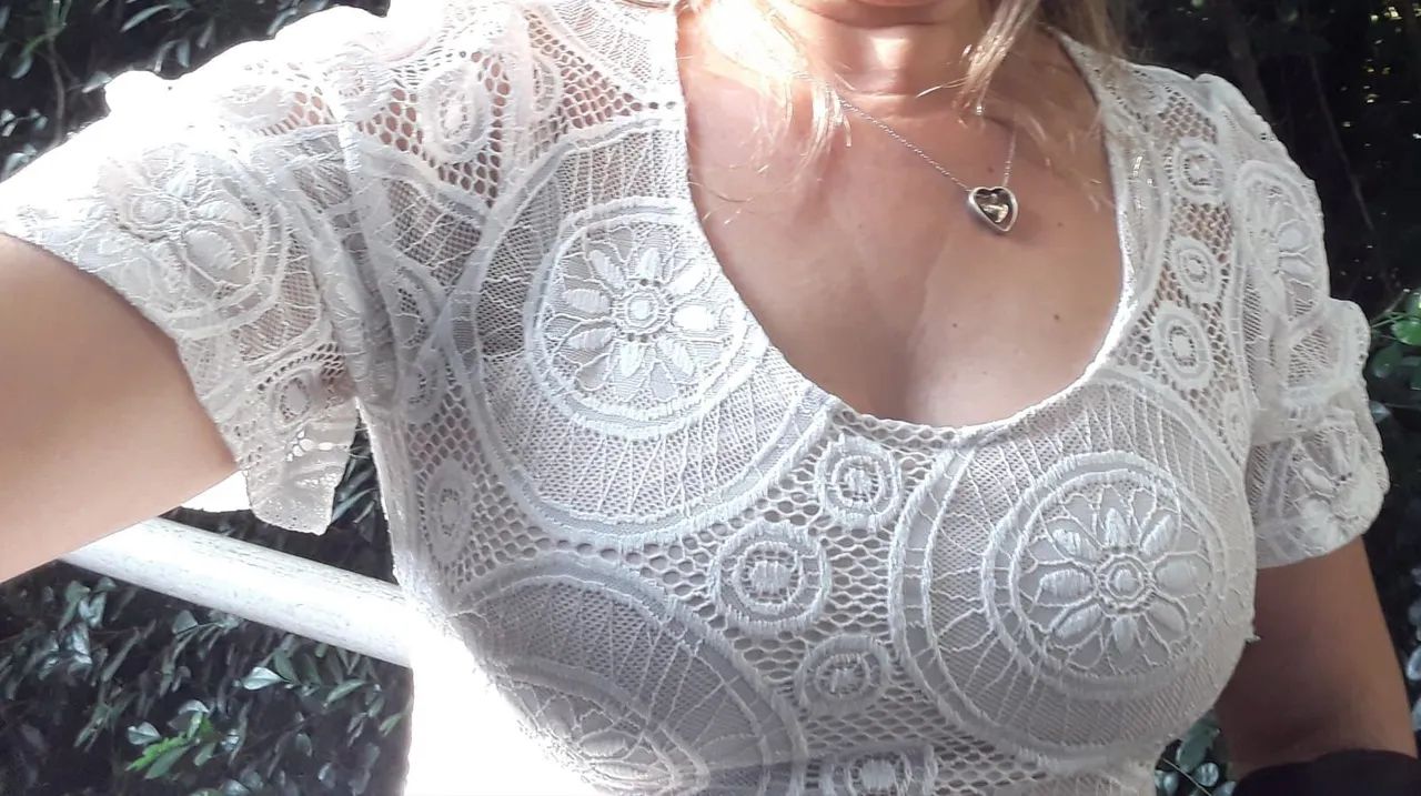 Vestido em renda romântico M - Foto 3