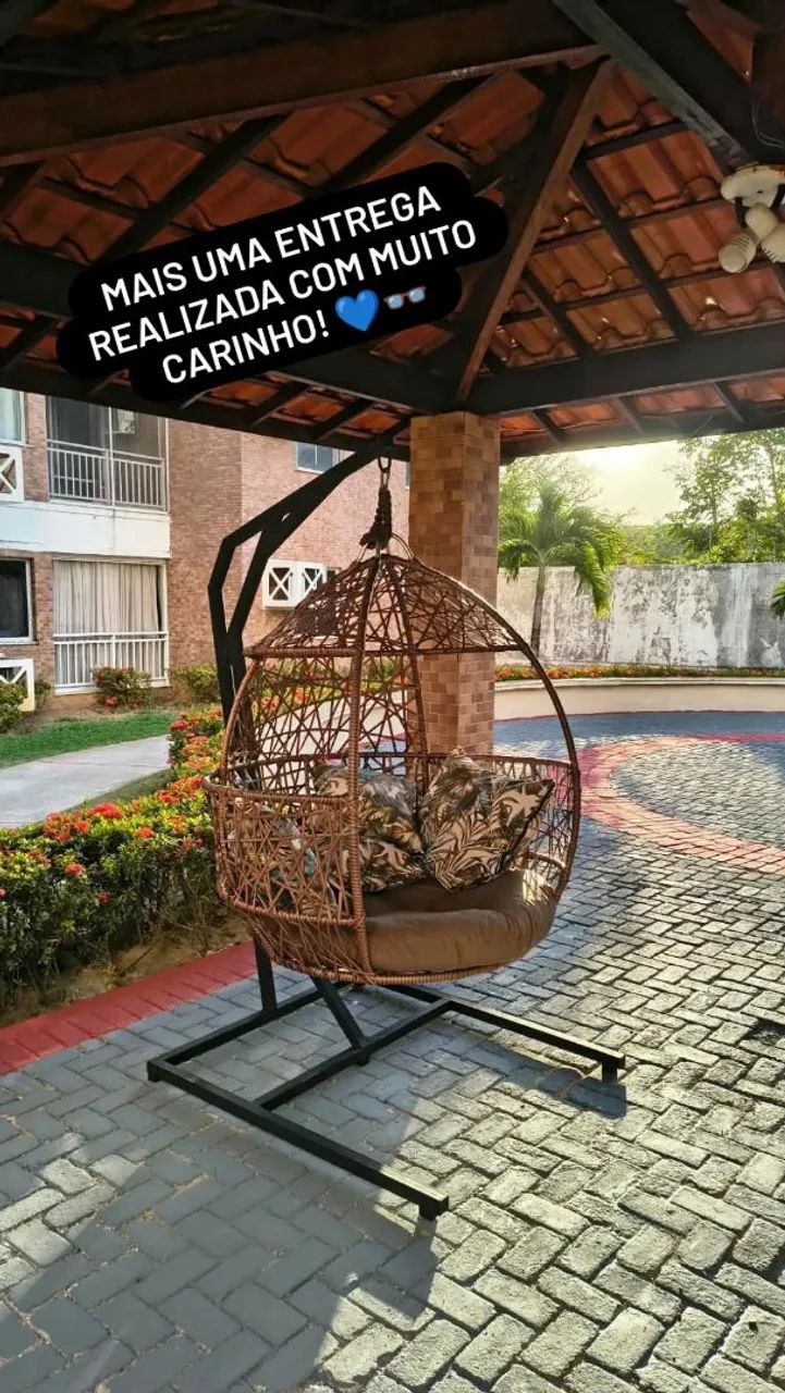 Balanço com suporte 