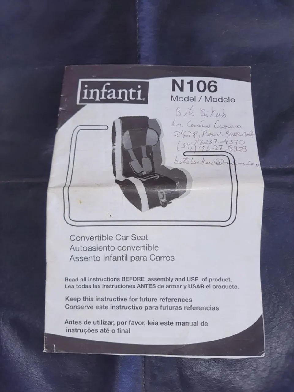 Cadeirinha infantil para transporte em carro - Foto 2
