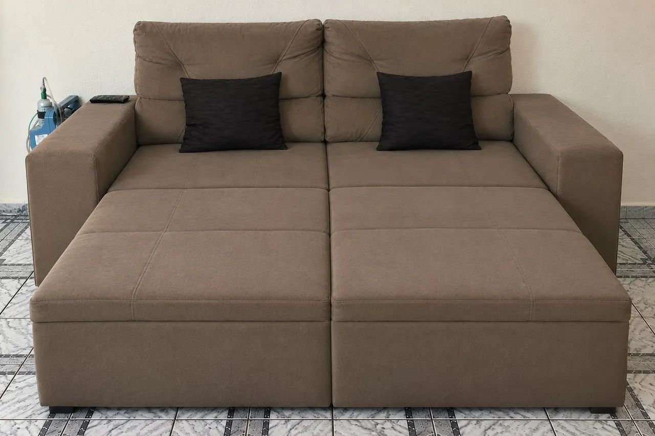 Sofá-cama Retrátil - Foto 3