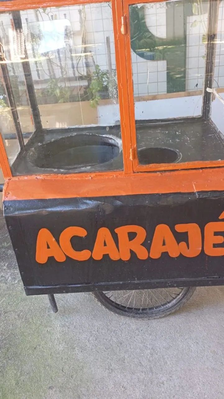 Carrinho de acarajé 