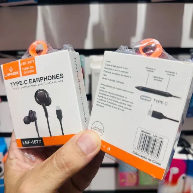 Fone de Ouvido Com Conexão Tipo-C - Foto 2