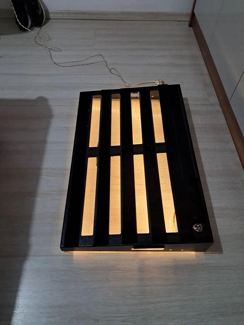 Pedalboard para pedais de efeito. - Foto 3