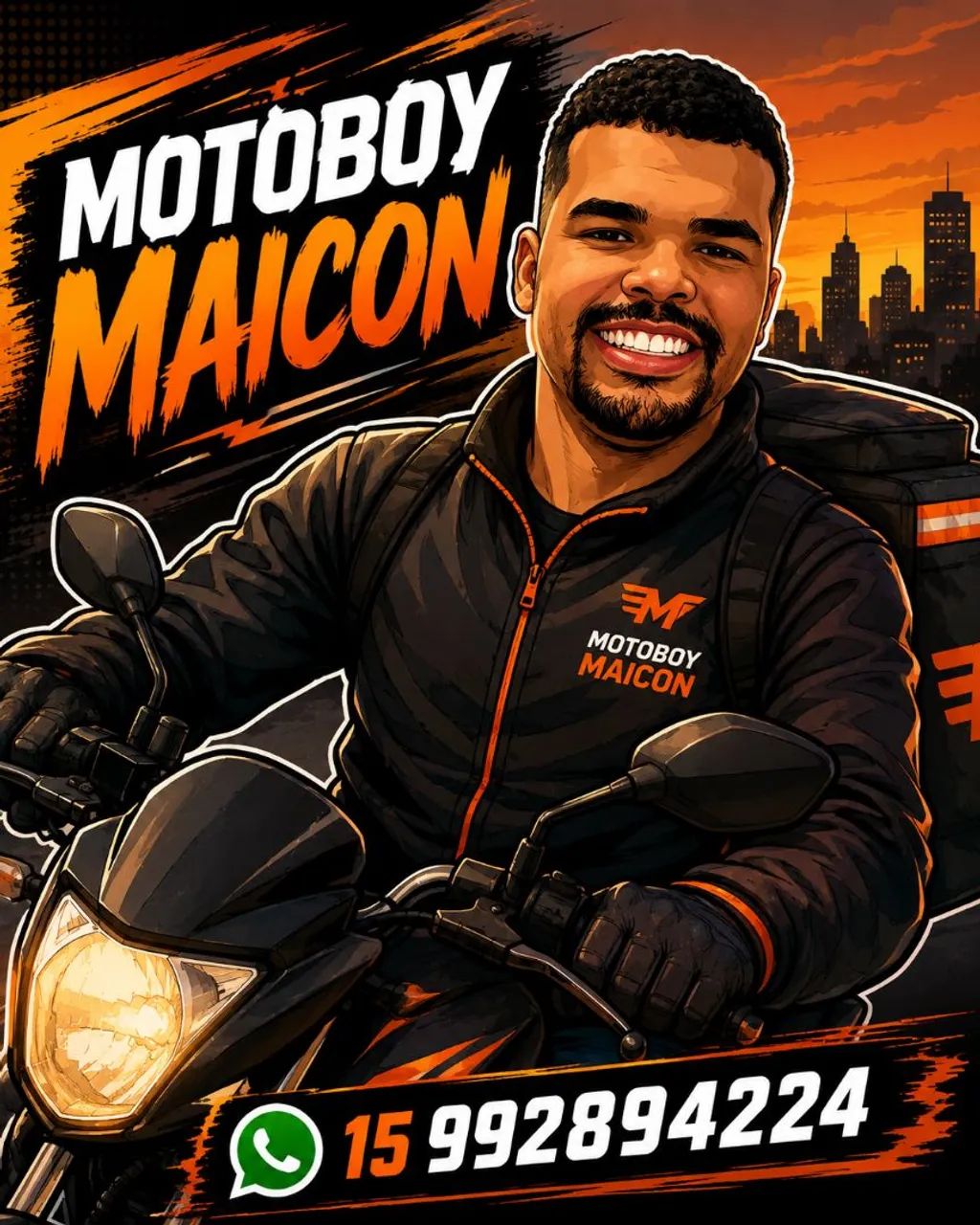 Motoboys disponível 