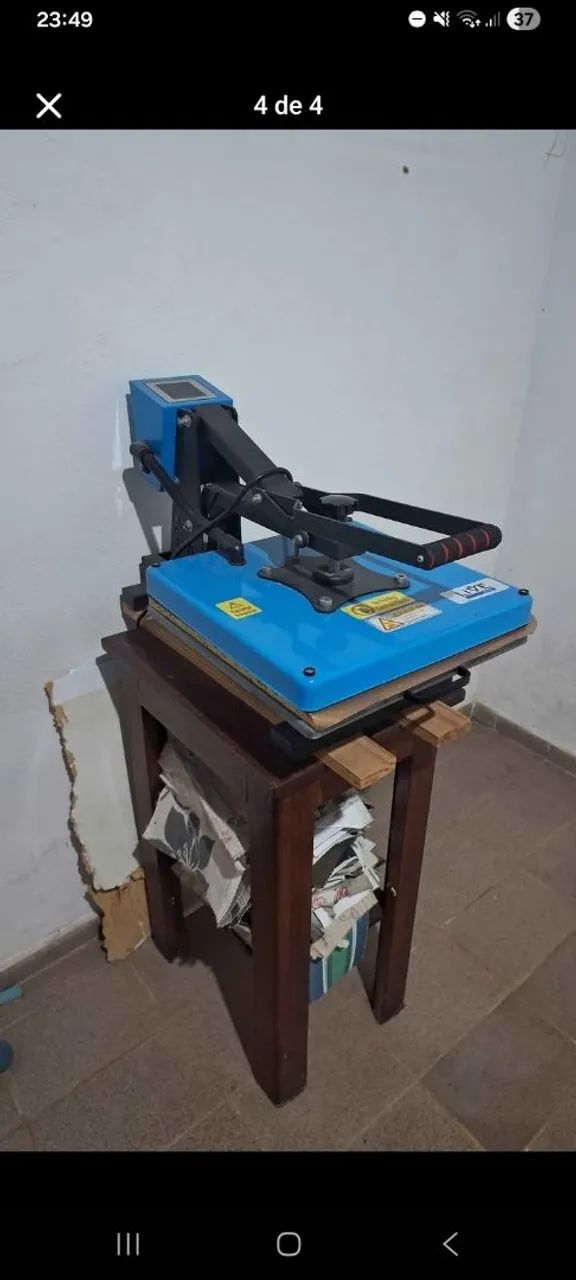 Prensa Térmica para Sublimação 38x38
