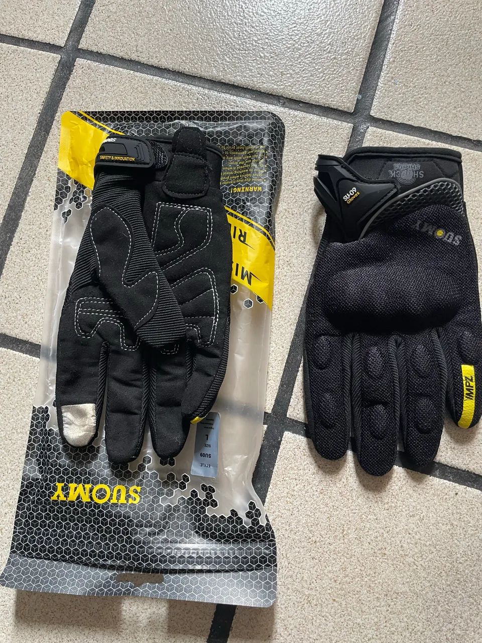 Luva motociclista reforçada  - Foto 2
