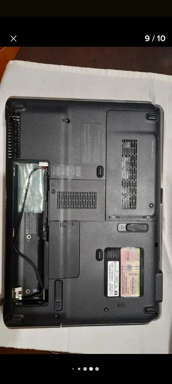 Notebook  HPdv4 1290br para retirada dd peças  - Foto 2
