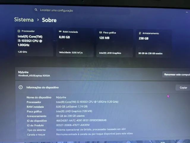 Notebook ASUS VivoBook - Foto 3