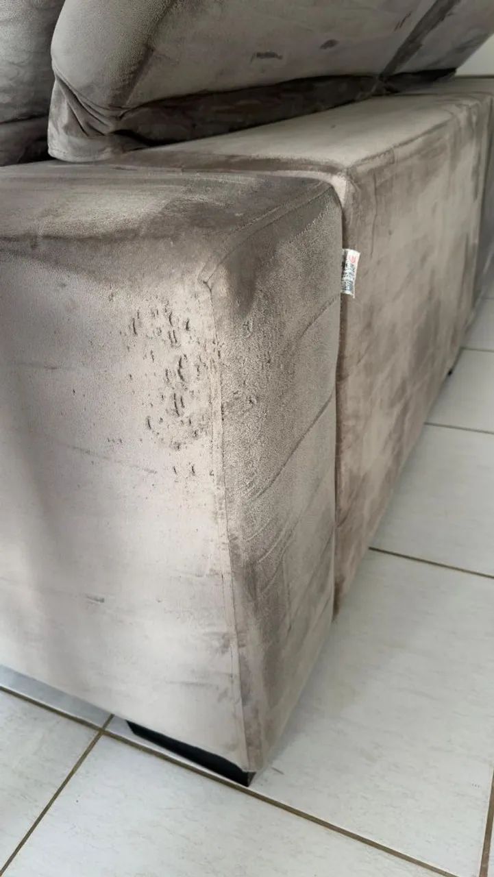 VENDO SOFÁ- MOTIVO DE MUDANÇA DE CIDADE  - Foto 5