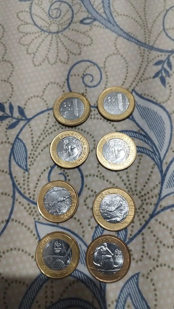Moedas antigas 