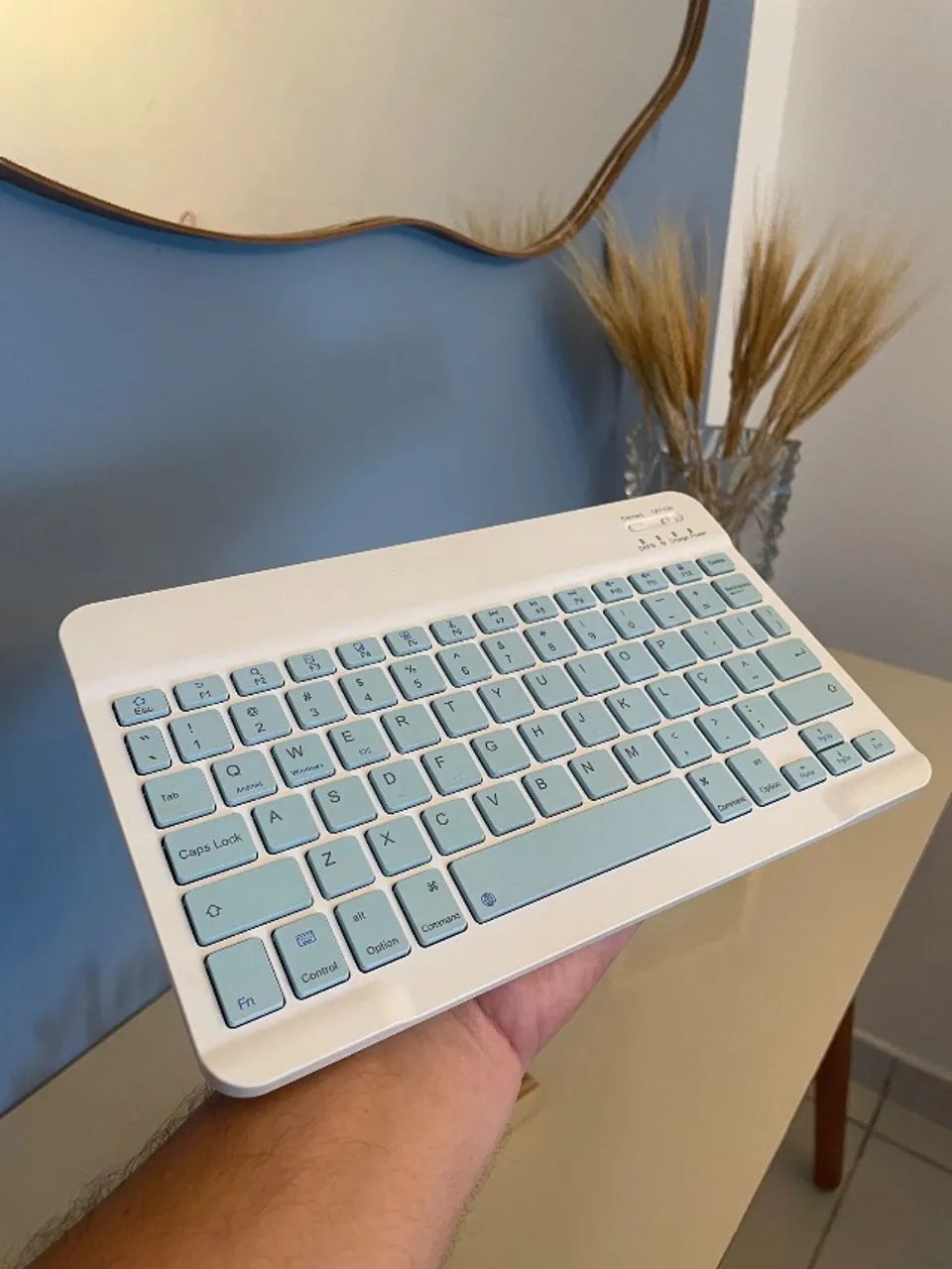 Teclado e mouse sem fio 
