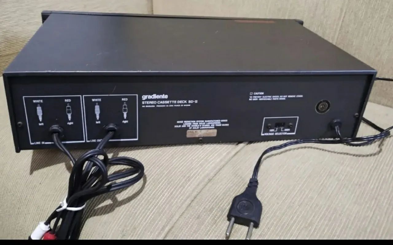 TAPE DECK GRADIENTE SD2 ESOTECH vende se - Foto 4