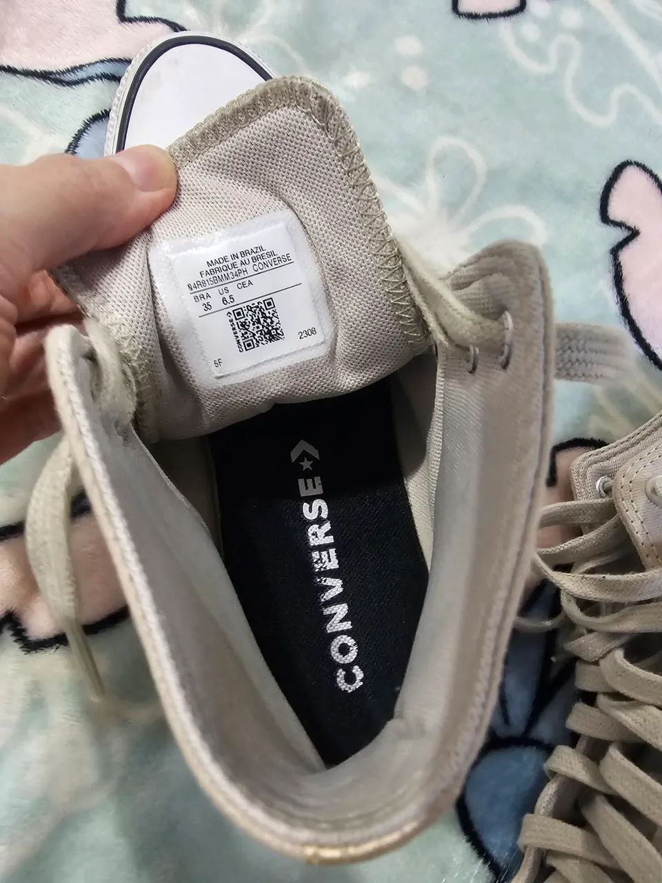 Tenis all star converse bege 35 - Foto 5