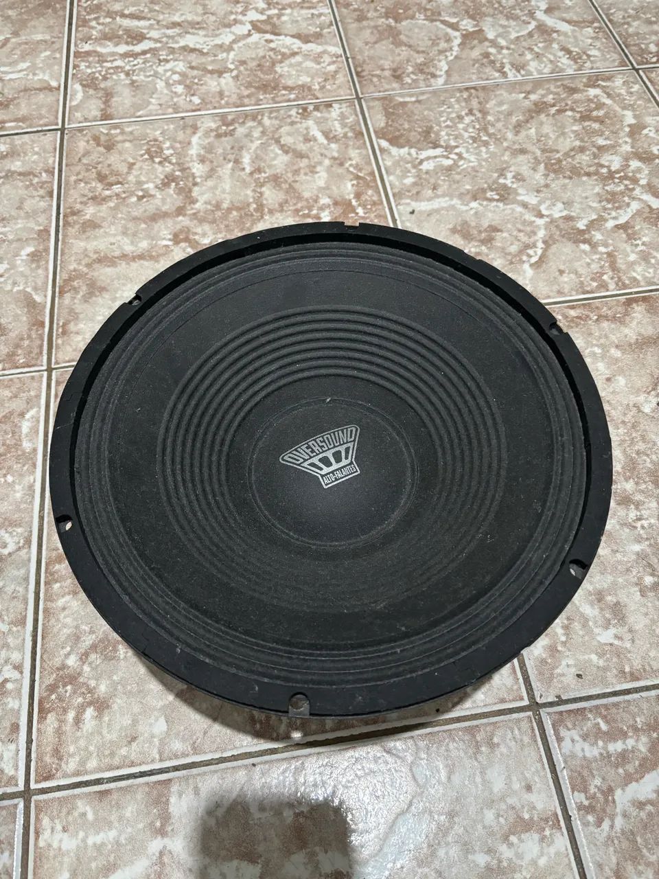 Alto falante 12 polegadas oversound
