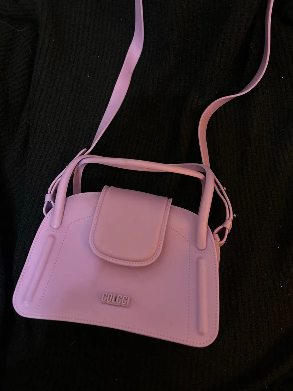Bolsa colcci roxa 