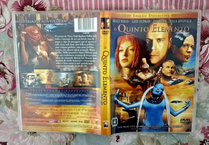 DVD Duplo O Quinto Elemento (Edição Rara) - Foto 5