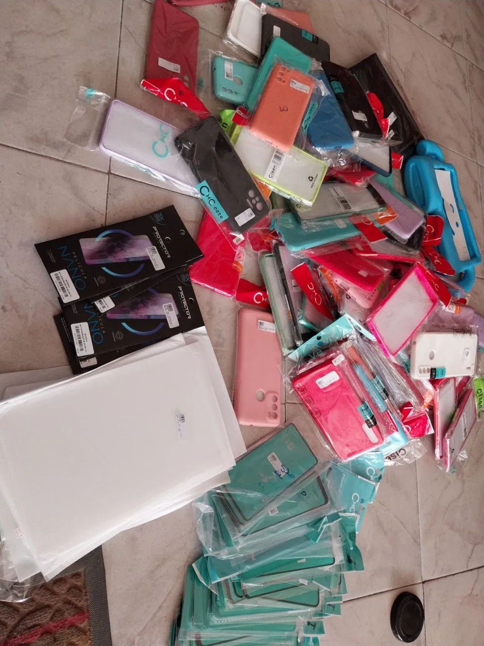 Lote de capa e película de celular - Foto 2