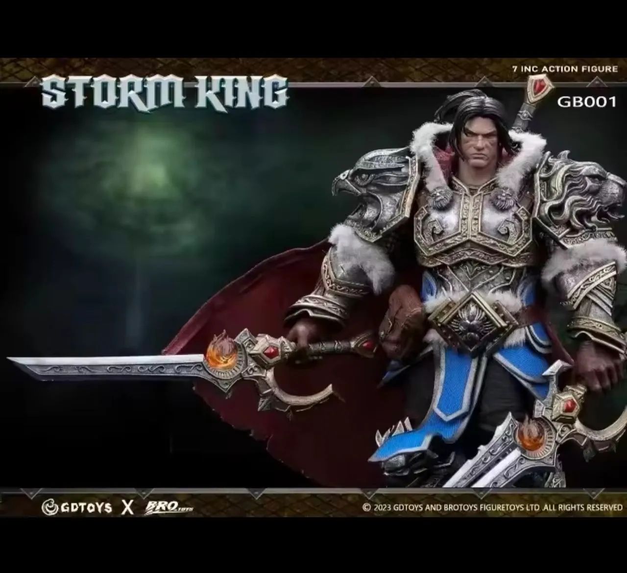 Storm king varian Warcraft brotoys 