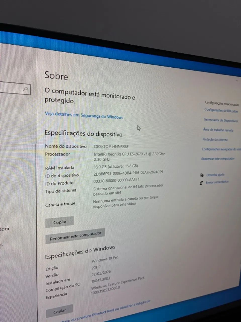 PC Gamer - XEON V3 16 GB RAM + RX580 8GB - Foto 3