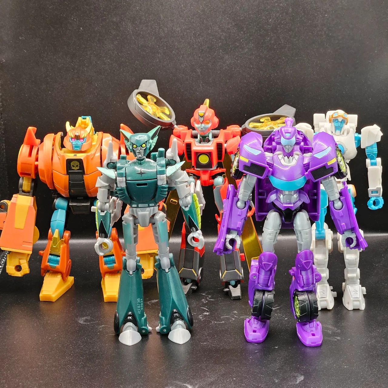 TRANSFORMERS EARTHSPARK TERRANS COLEÇÃO COMPLETA (USADO)
