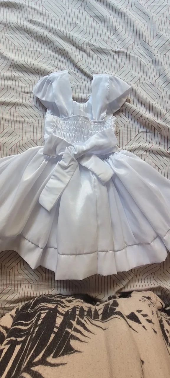 Vestido branco festa / batismo  - Foto 5