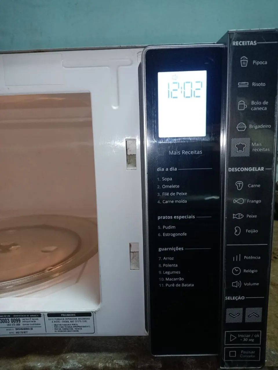 Microondas Brastemp 30L espelhado com Garantia  - Foto 5
