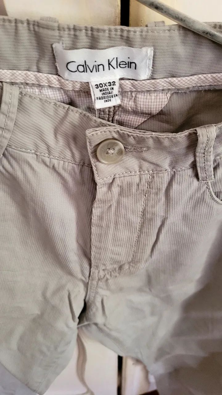 Calça Calvin Klein cinza 40 importada - Foto 2