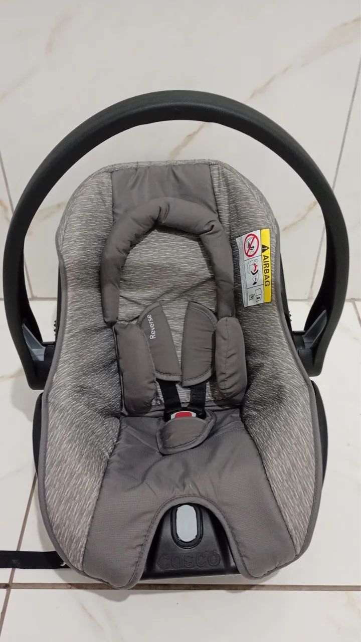 Vendo Carrinho e Bebê Conforto Cosco Reverse - Foto 3