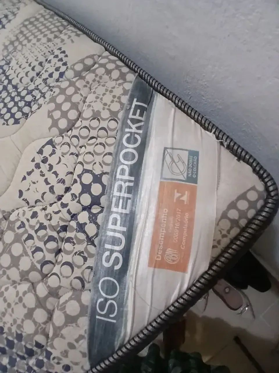 Cama de casal ortobom-molas ensacadas.  - Foto 2