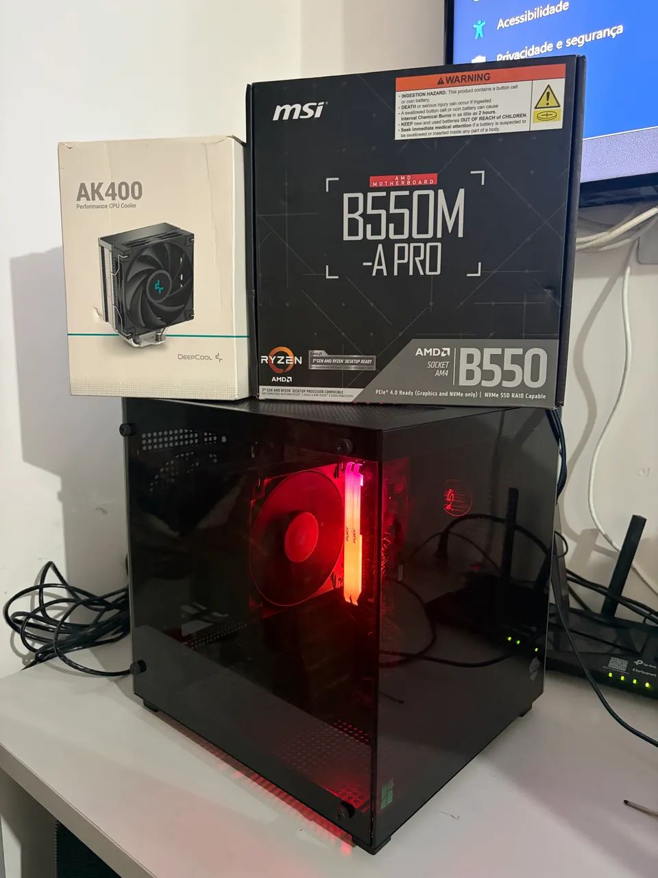 PC GAMER RYZEN 5 4655G COM 32GB DE RAM - Foto 2