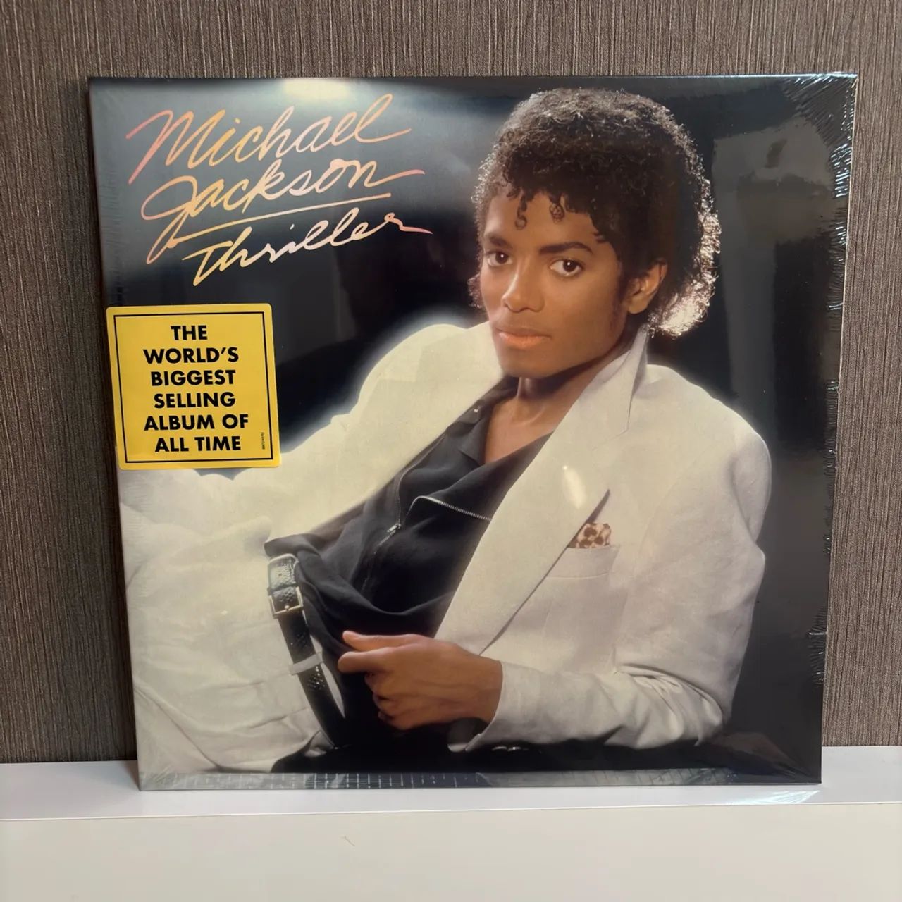 VINIL MICHAEL JACKSON THRILLER GATEFOLD IMPORTADO LACRADO - Foto 2