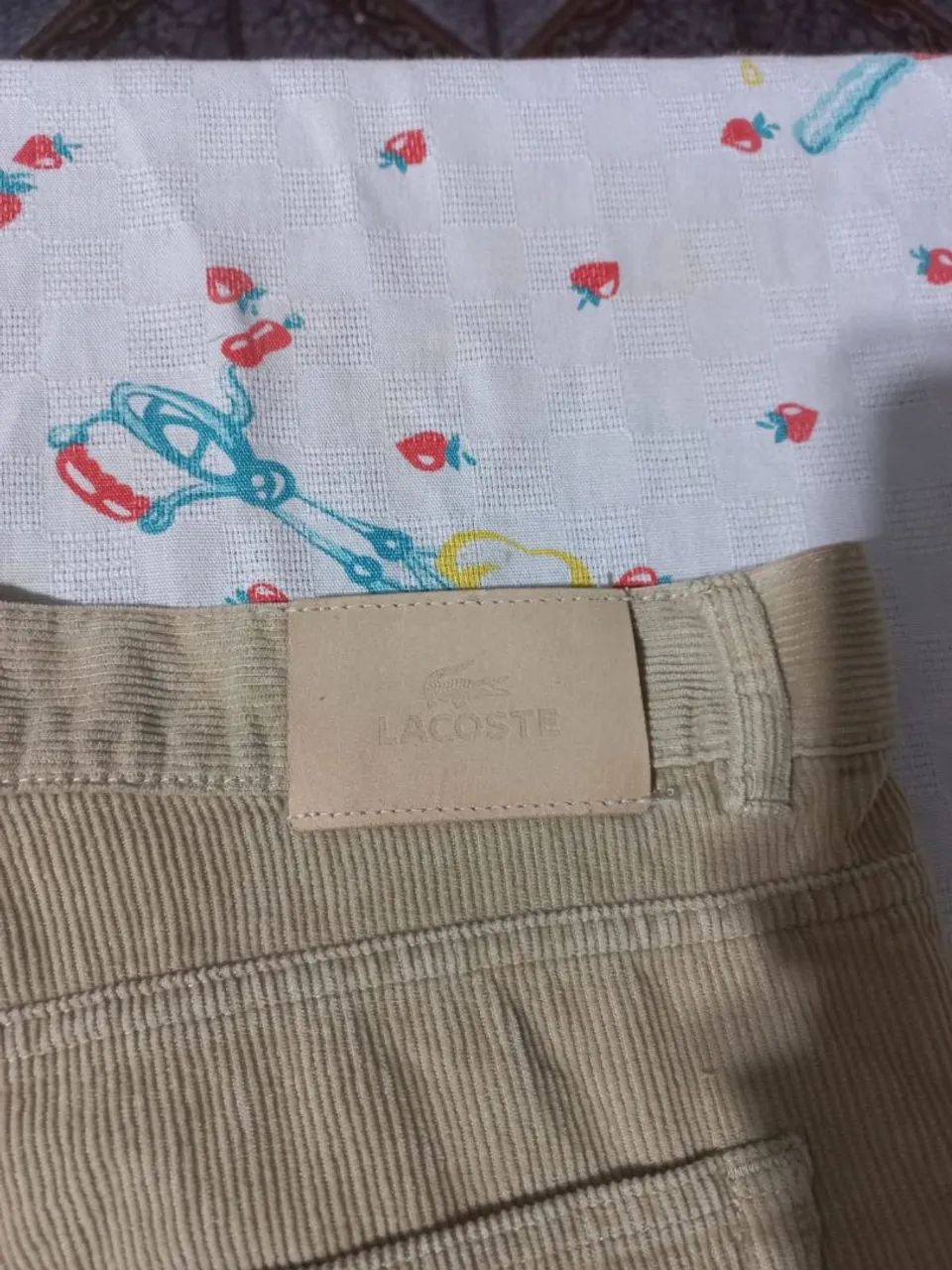 Calça masculina Lacoste tamanho 42 - Foto 3