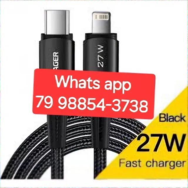 Carregador De Iphone CABO Original - Tipo type C xiaomi samsung motorola + USB C turbo 