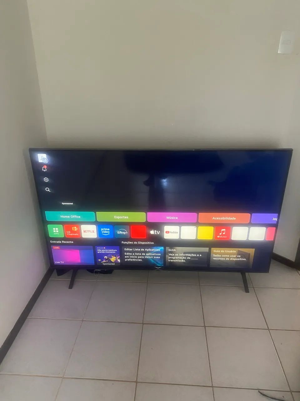 TV NOVA - Ainda com plástico! Excelente oportunidade - Foto 2