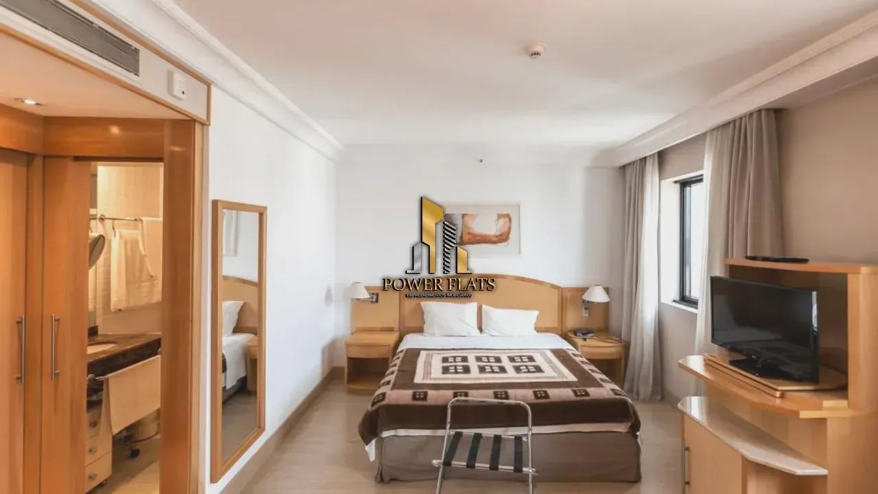 Flat mobiliado para locação em Higienópolis com 30m², 1 dormitório e pronto para morar - Foto 2