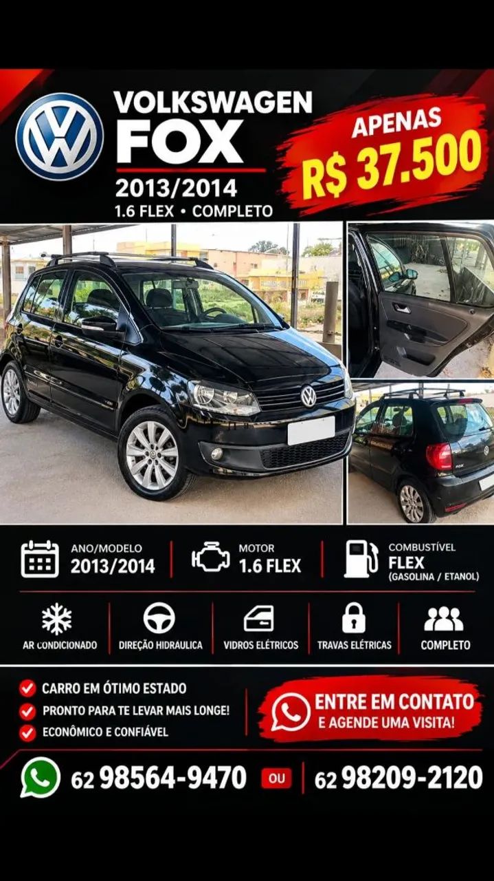 Volkswagen Fox Fox 1.6 Mi Total Flex 8V 5p 2014
