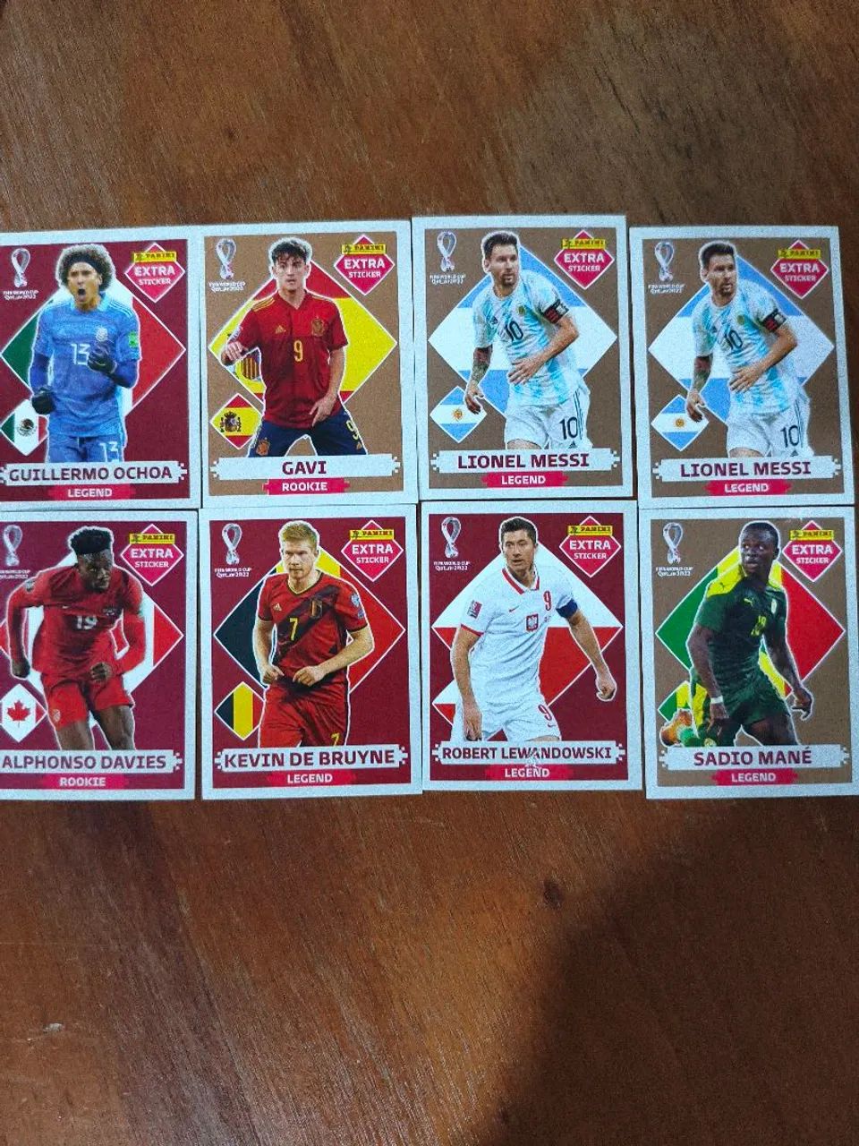 Cartas legends da copa 2022 e 2026 - Foto 4